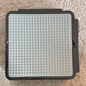 Gray and Black Lego Box